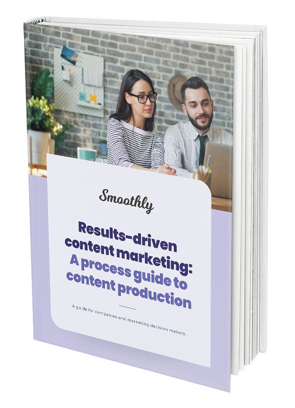 Results-driven content marketing — a process guide to content production - cover